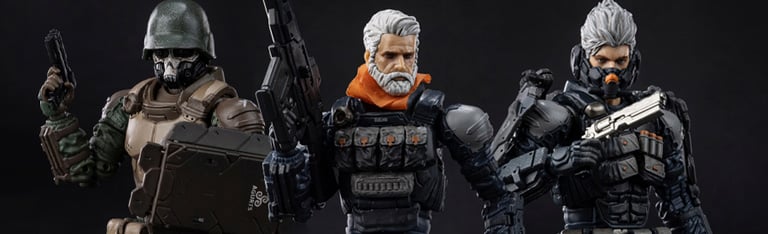 Image of Acid Rain World: Novark 1/12 Scale Action Figures & Vehicles