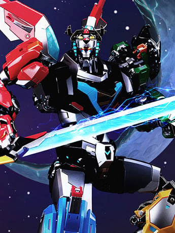 Image of In Stock! Voltron: Legendary Defender Carbotix 10th Anniversary Voltron Action Figure