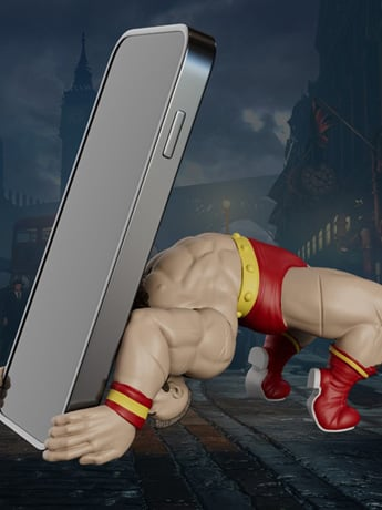 Image of Street Fighter 6 Zangief Smartphone Holder & More!
