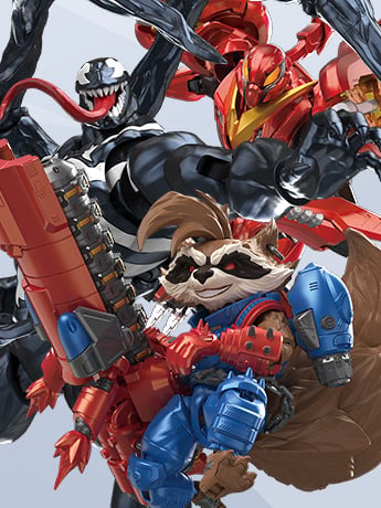 Image of Blokees Marvel Rivals Champion Class Model Kits