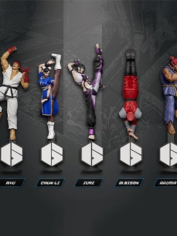 Street Fighter 6 Dynamic Stance Box of 4 Random Pens