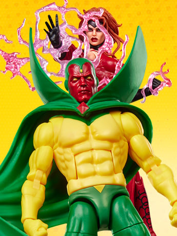 Image of Avengers: The Crossing Marvel Legends Vision & Scarlet Witch Action Figure Two-Pack