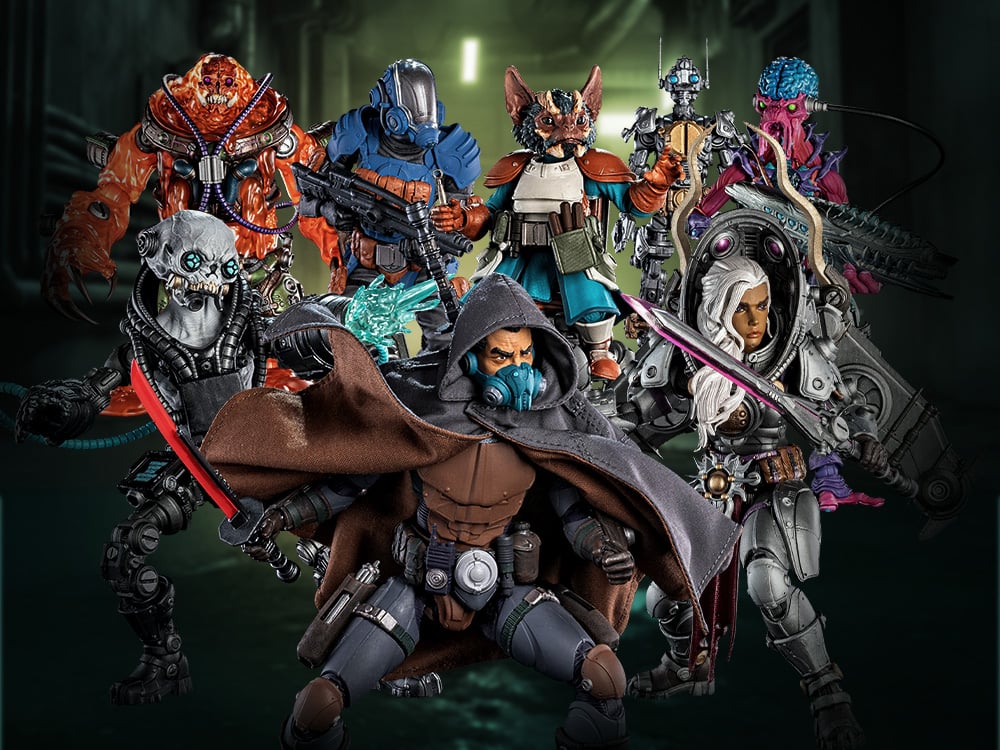 Image of Cosmic Legions: Mortal Thorn Action Figures, Accessories & More!