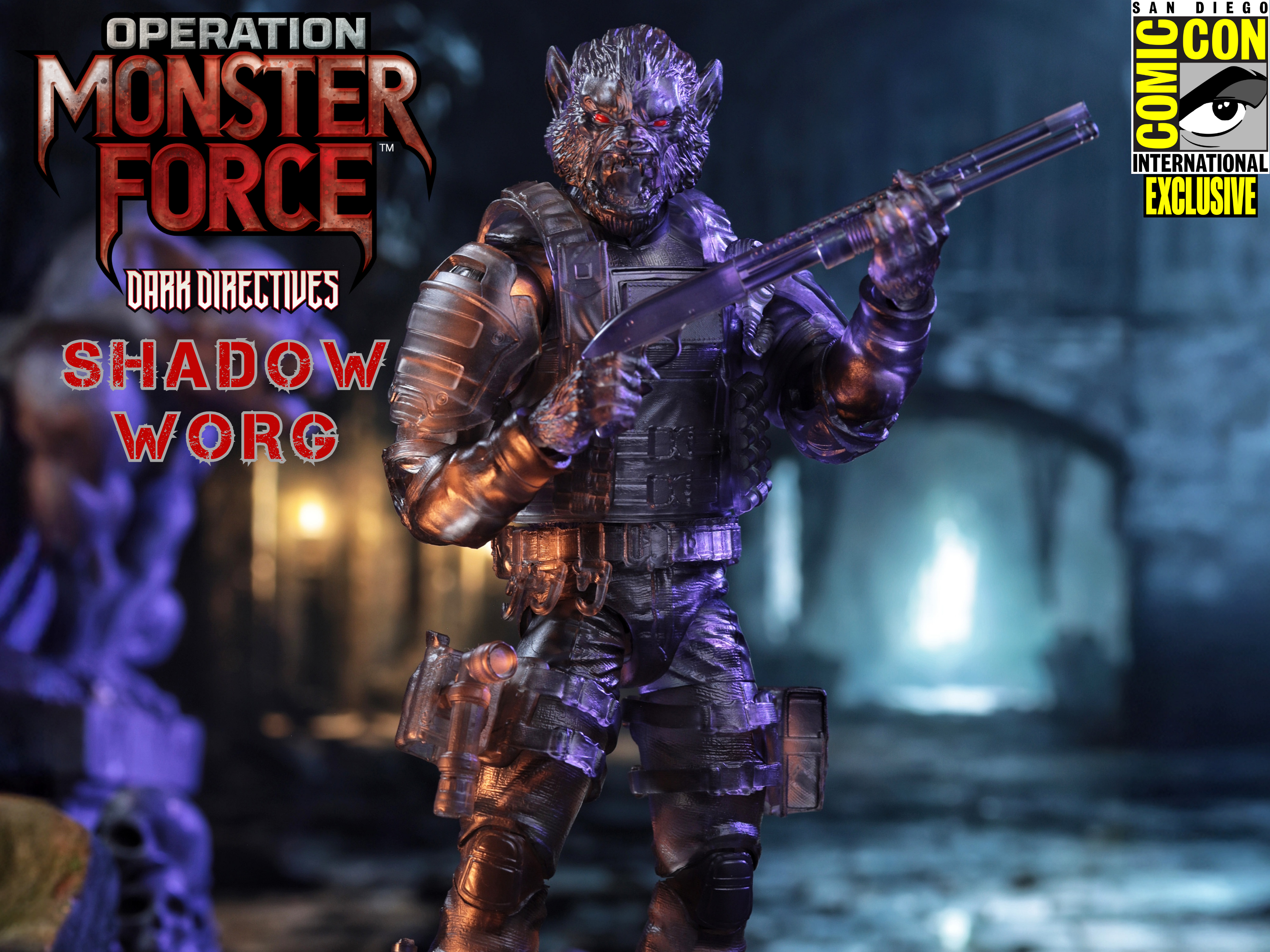 Operation: Monster Force Dark Directives Shadow Worg 1/12 Scale SDCC 2026 Exclusive Action Figure