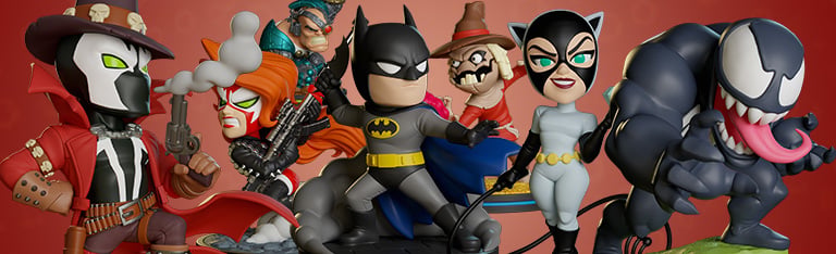 Q-Figs: Spawn, Marvel & Batman: The Animated Series