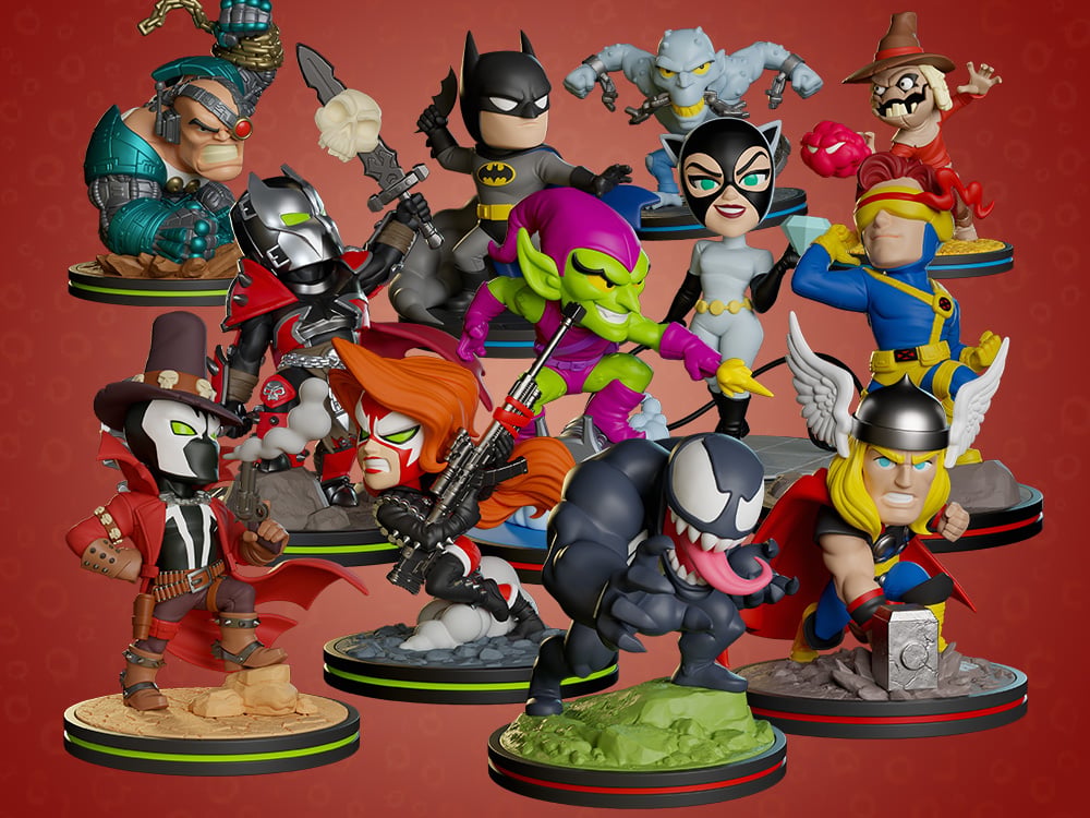 Q-Figs: Spawn, Marvel & Batman: The Animated Series