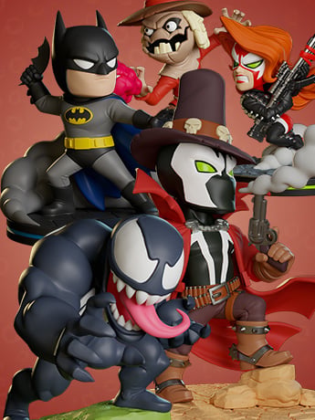 Q-Figs: Spawn, Marvel & Batman: The Animated Series