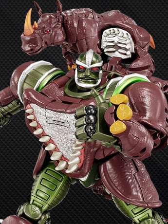 Image of Beast Wars: Transformers Masterpiece G MPG-26 Destron Rhinox Action Figure