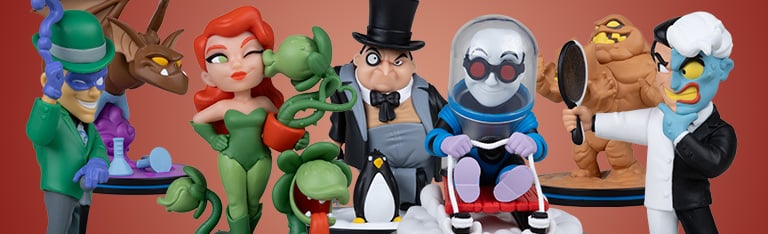 Image of In Stock! Batman: The Animated Series Q-Fig Figures