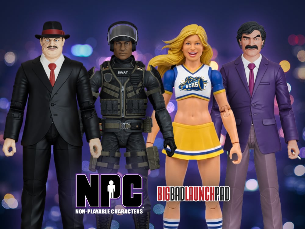 Image of NPC (Non-Playable Characters) 1/12 Scale Action Figures & Accessories