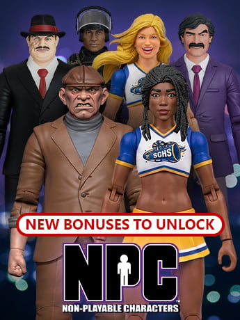 Image of NPC (Non-Playable Characters) 1/12 Scale Action Figures & Accessories
