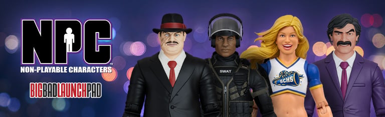 Image of NPC (Non-Playable Characters) 1/12 Scale Action Figures & Accessories