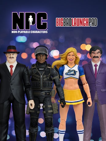 Image of NPC (Non-Playable Characters) 1/12 Scale Action Figures & Accessories