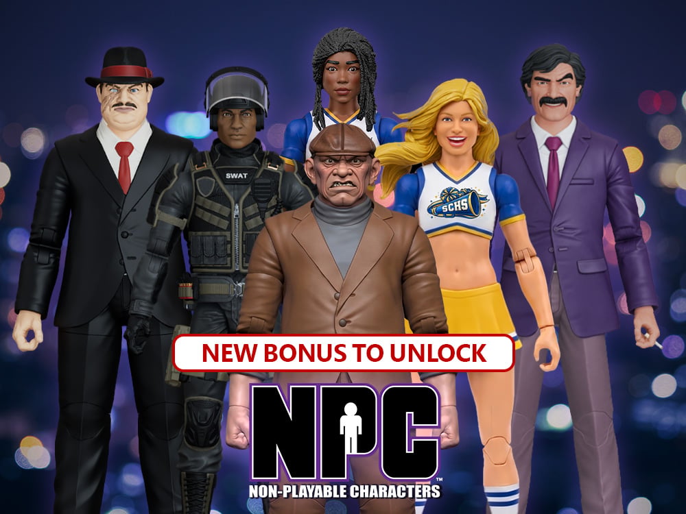 Image of NPC (Non-Playable Characters) 1/12 Scale Action Figures & Accessories