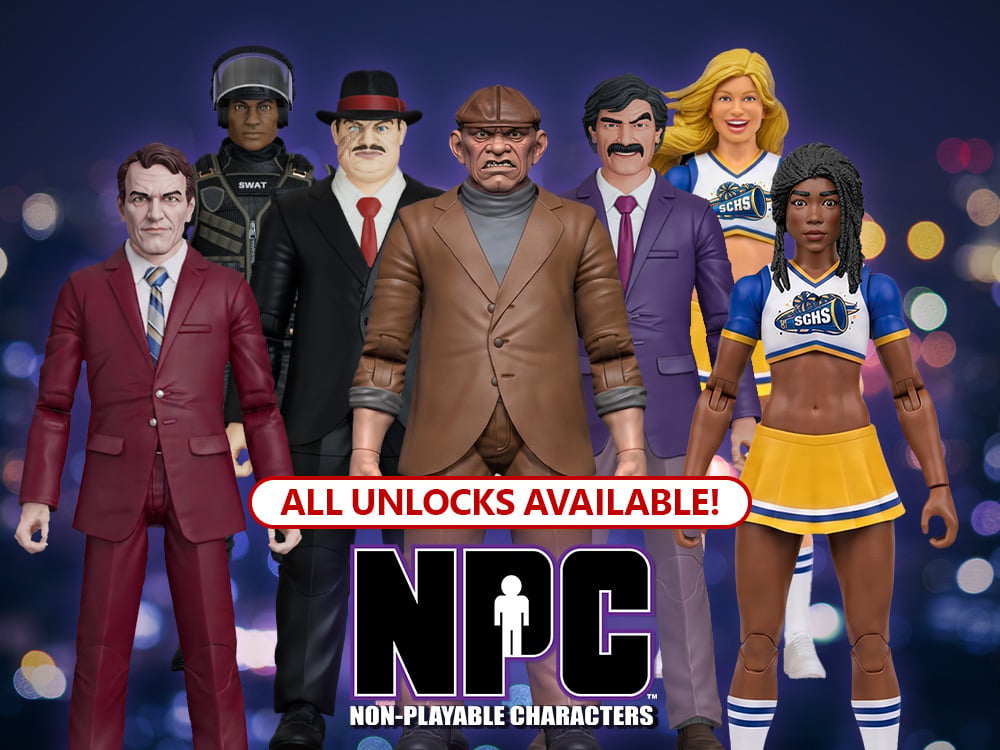 Image of NPC (Non-Playable Characters) 1/12 Scale Action Figures & Accessories