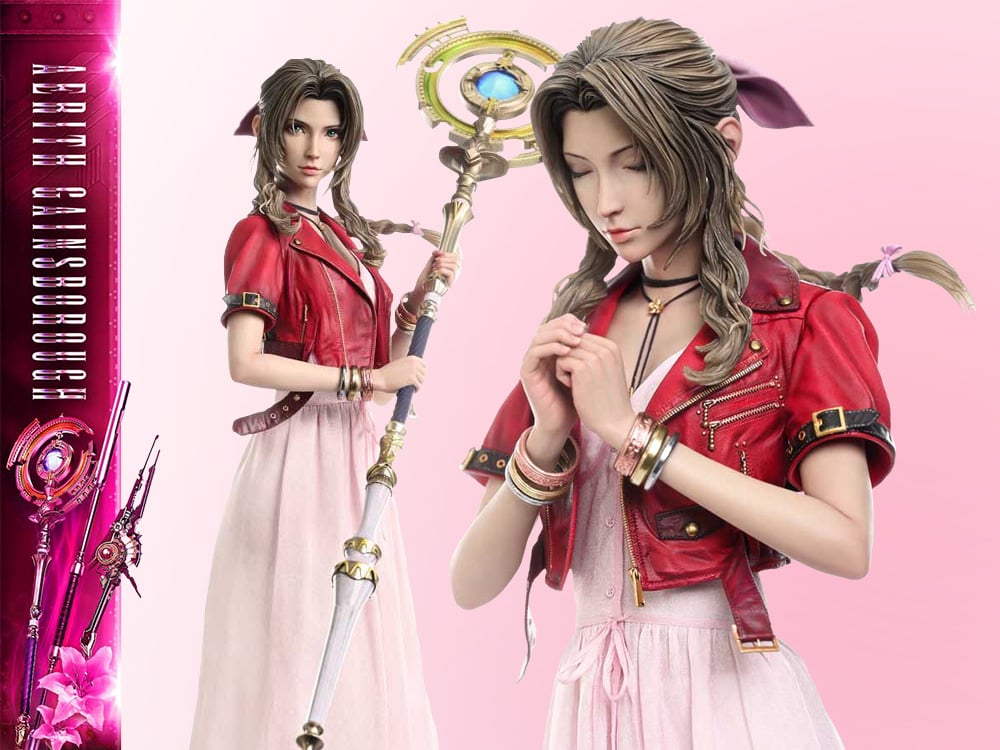 Image of Final Fantasy VII Rebirth Square Enix Masterline Aerith & More!