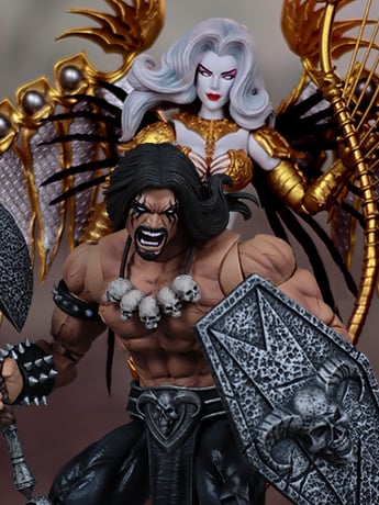 Image of In Stock! LooseCollector Rob Liefeld's Youngblood, Lady Death & More 1/12 Scale Action Figures