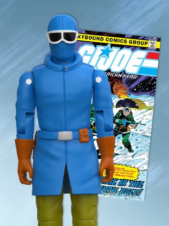 Image of G.I. Joe ReAction+ Snake Eyes Limited Edition Action Figure & Comic Set