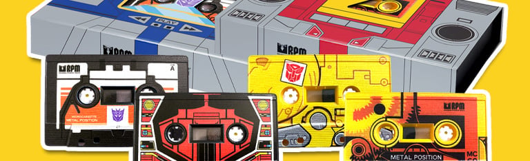 SDCC Exclusives: Transformers Cassette Box Sets & More!