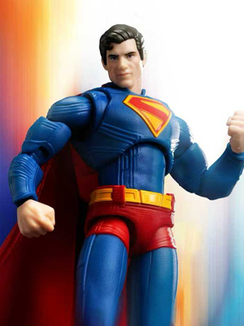 Image of DC Champion Class CC01 Superman & Krypto 1/12 Scale Model Kit & More!