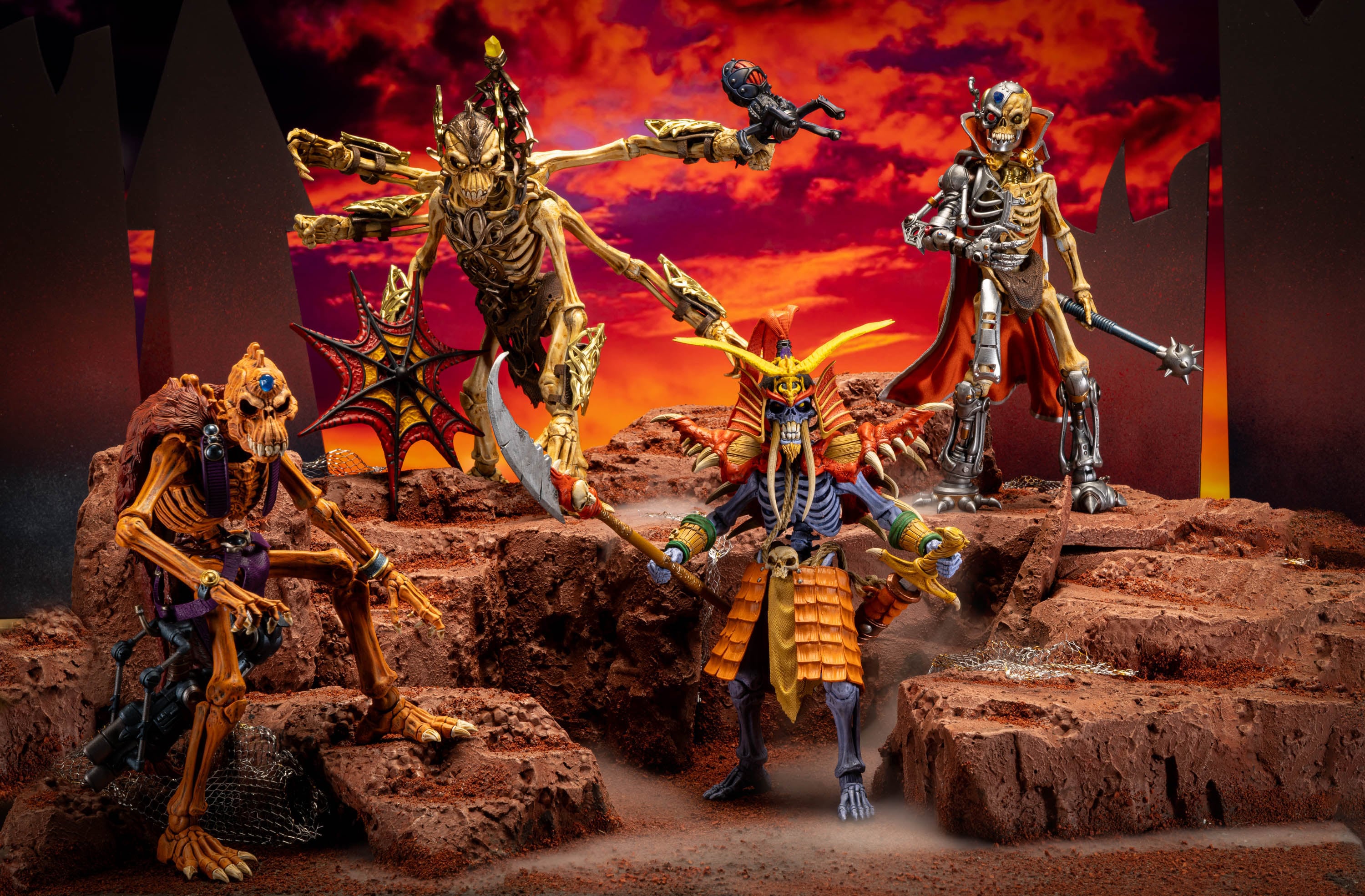 Skeleton Warriors Infinite Legions Action Figures