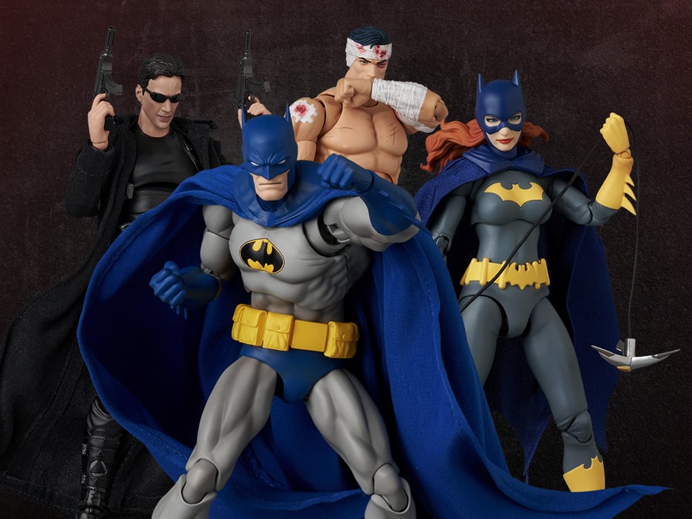 MAFEX: DC Comics, The Matrix & More!