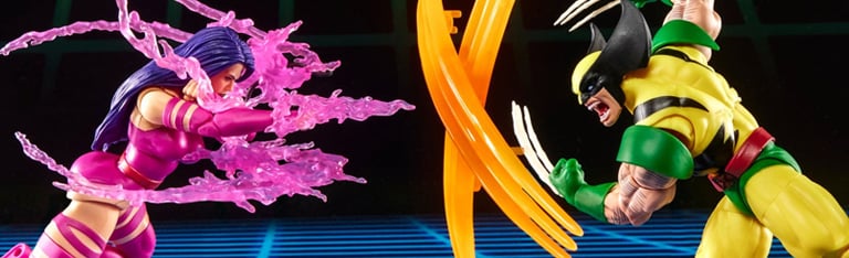 Image of Marvel Legends Gamerverse Wolverine vs. Psylocke Action Figure Two-Pack
