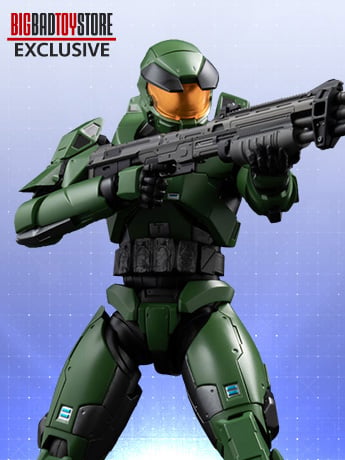 Image of Halo RE:EDIT Master Chief (Mjolnir Mark V) BBTS Exclusive 1/12 Scale Action Figure (With Bonus)