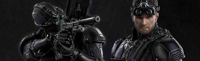 Image of Splinter Cell: Blacklist FigScript Sam Fisher 1/12 Scale Action Figure