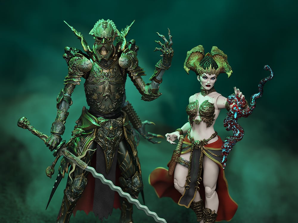 Image of Court of the Dead 1/12 Scale Action Figures