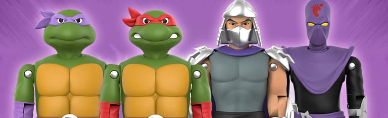 Image of ReAction+ Action Figures: TMNT, Universal Monsters & More!