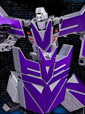Image of Transformers Icons Decepticon Megatron Action Figure