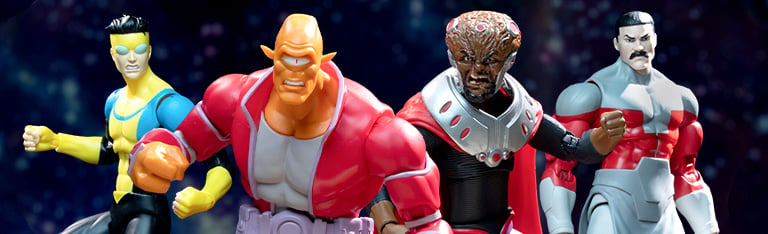 Image of Invincible Deluxe Action Figures