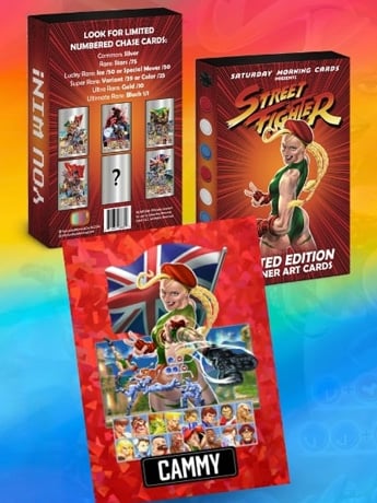 Image of Street Fighter Single Card Limited Edition Collectible (With Chance of BBTS Exclusive Chase)