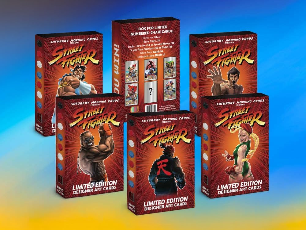 Street Fighter Single Card Limited Edition Collectible (With Chance of BBTS Exclusive Chase)