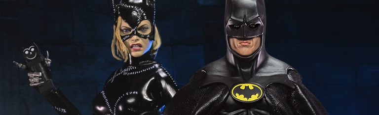 Image of NECA Batman (1989) Batman 8" Clothed Action Figure & More!