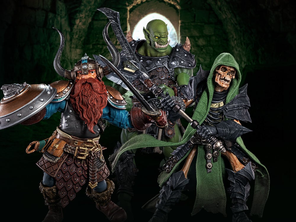 Mythic Legions: Legacies of Mythoss Action Figures