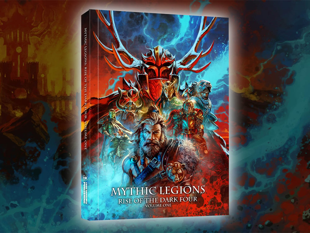 Image of Mythic Legions: Rise of the Dark Four Volume One Hardcover Book