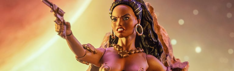Frazetta Universe ICON Collectibles Dejah Thoris 1/12 Scale Action Figure & More!