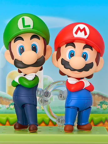 Image of Super Mario Nendoroid Mario & Luigi and More!