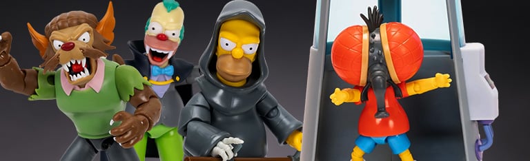 Image of In Stock! The Simpsons 5-Inch Scale Action Figures & More!