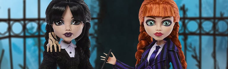 Image of In Stock! Monster High x Wednesday Collectible Dolls & More!