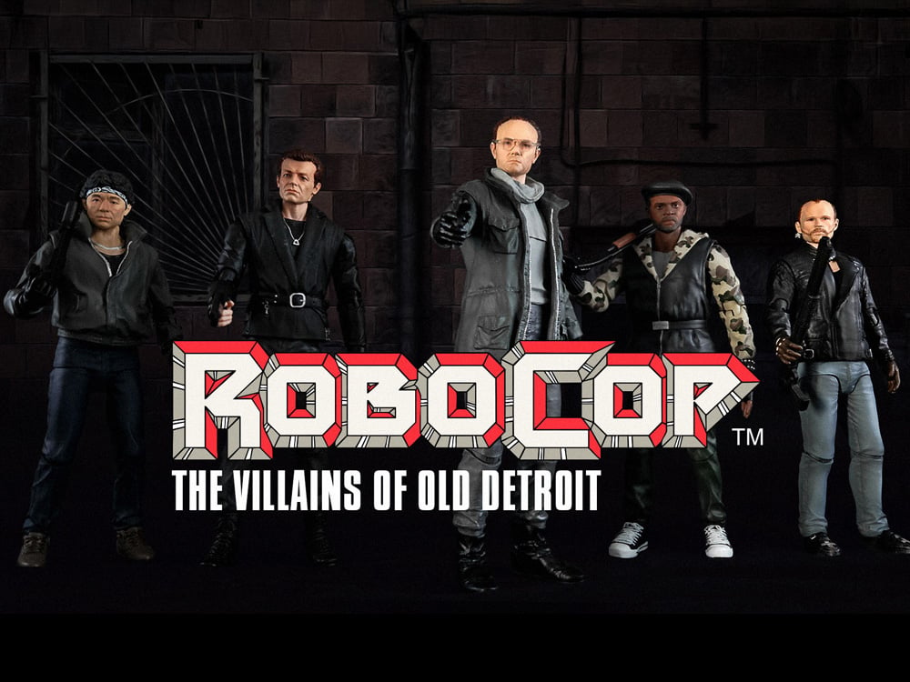 Image of In Stock! RoboCop The Villains of Old Detroit 1/10 Scale Action Figures & More!