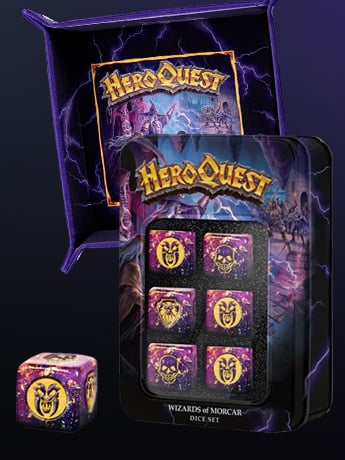 Image of HeroQuest Dice, Tray & More!