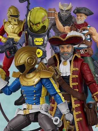 Hero H.A.C.K.S. 1/18 Scale Action Figures