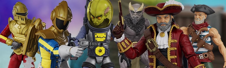Hero H.A.C.K.S. 1/18 Scale Action Figures