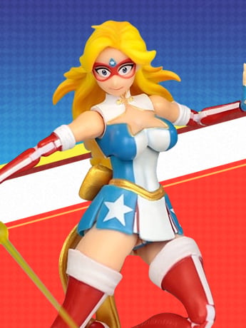 Kamen America Iconic Heroes Series Kamen America 1/12 Scale Action Figure