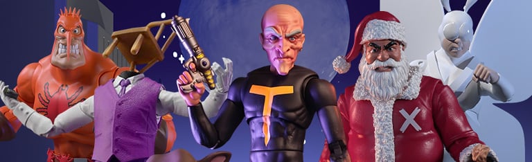 The Tick Longbox Heroes Prestige Wave 2: The Terror & Man-Eating Cow, and Multiple Santa Unlocked!