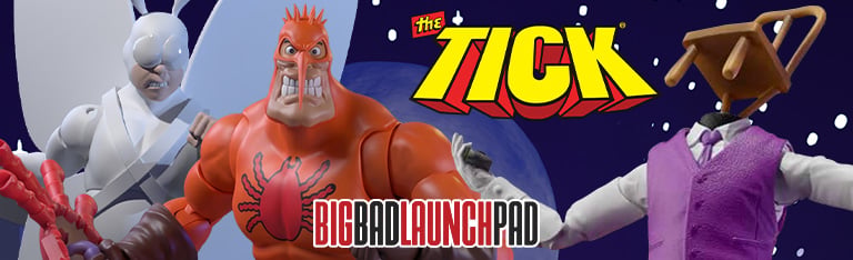 The Tick Longbox Heroes Prestige Wave Two 1/12 Scale Action Figures