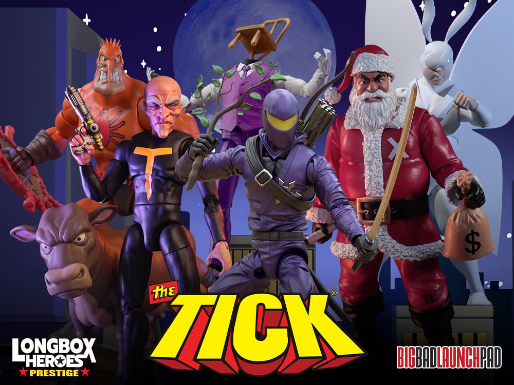 The Tick Longbox Heroes Prestige Wave 2: New Hedge Ninja Goal!